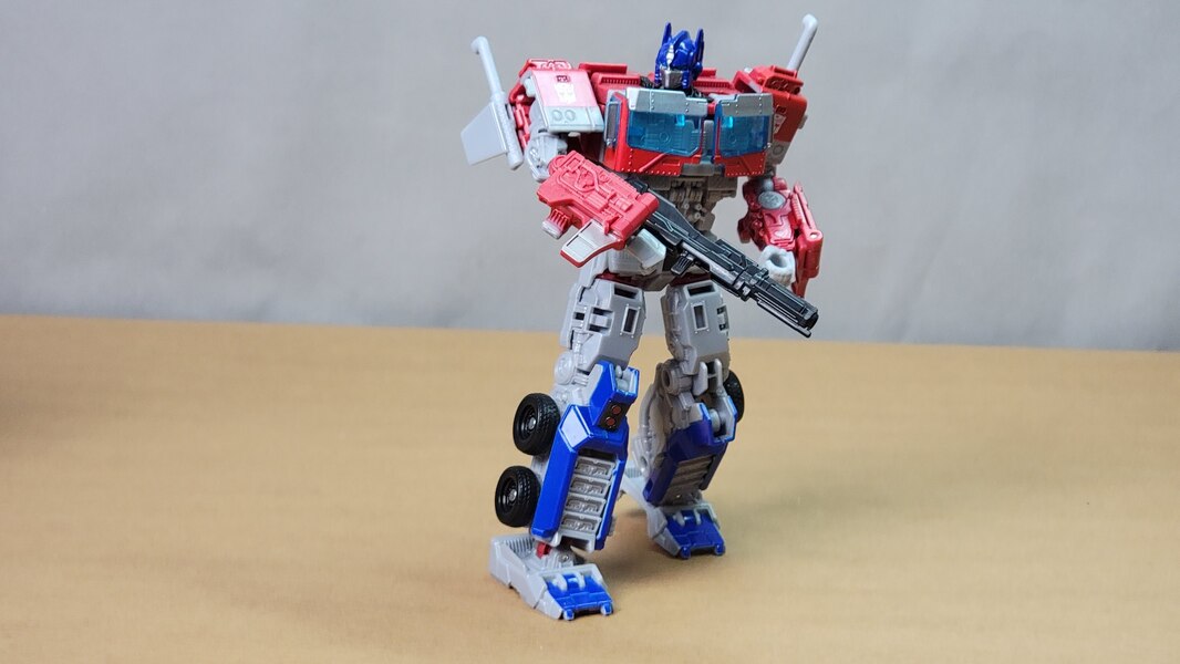 In Hand Image Of Rise Of The Beasts Mainline Optimus Prime Voyager Toy  (11 of 27)